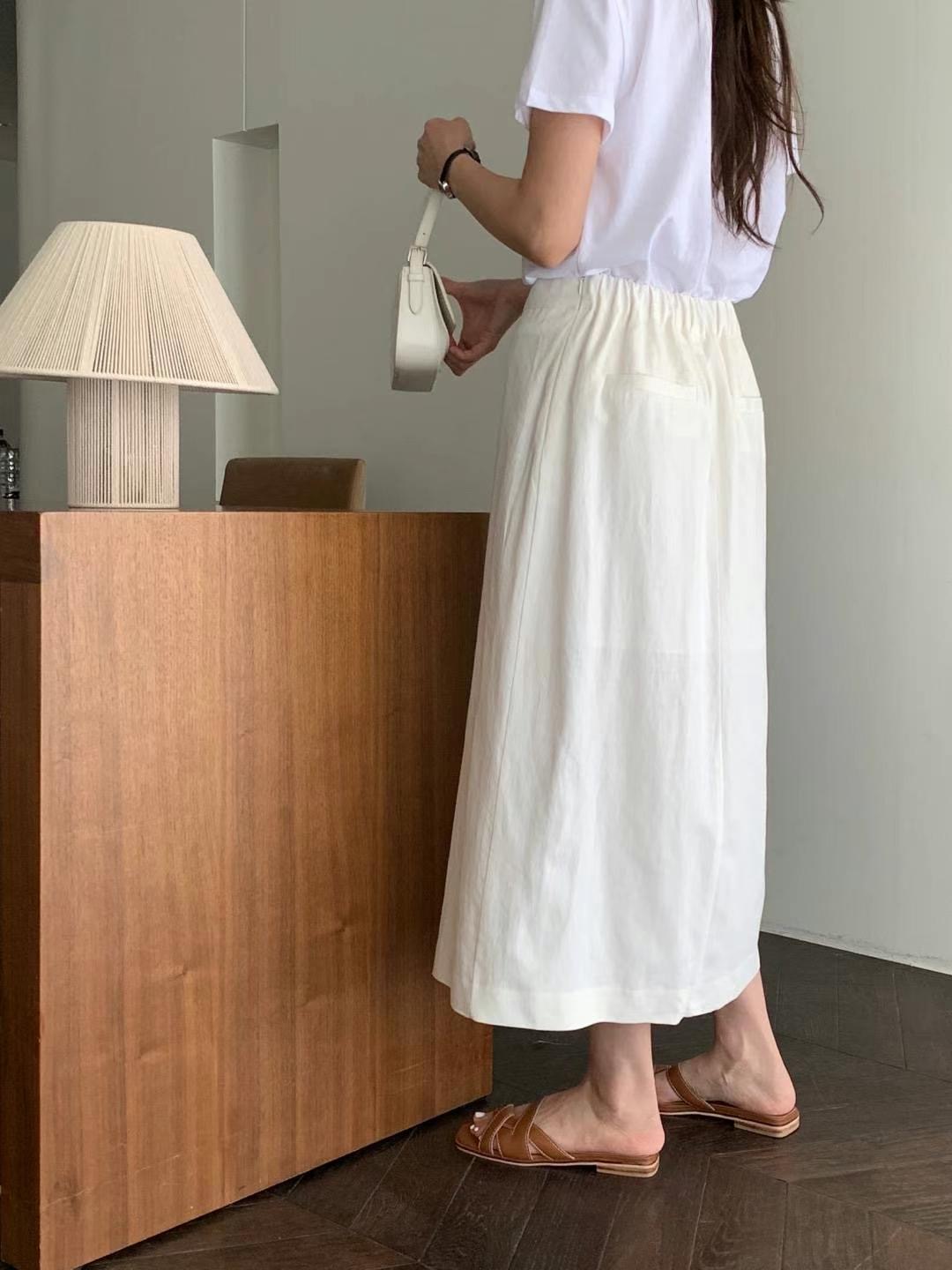 MUTE東大門實拍女裝新品熱賣25春夏人氣休閑真品推薦時尚長裙MUTE-ot長裙