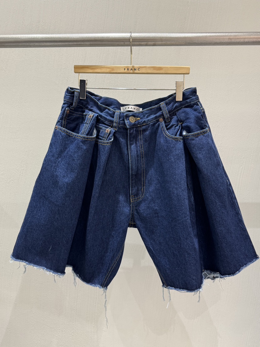 FRANC—L東大門實拍女士新品真品25春夏時尚職業熱賣推薦短褲FRANC短褲圖色1