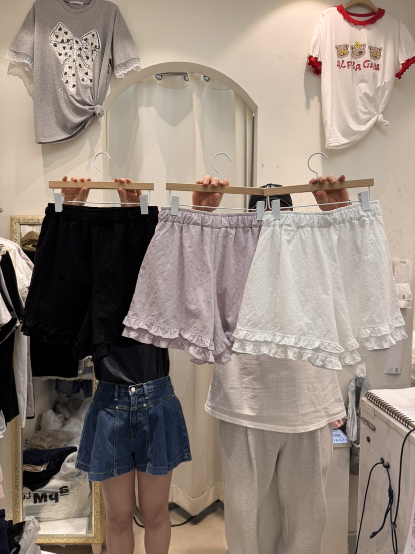 LOVABLE東大門實拍女裝新品人氣25春夏推薦職業時尚真品短褲LOVABLE短褲