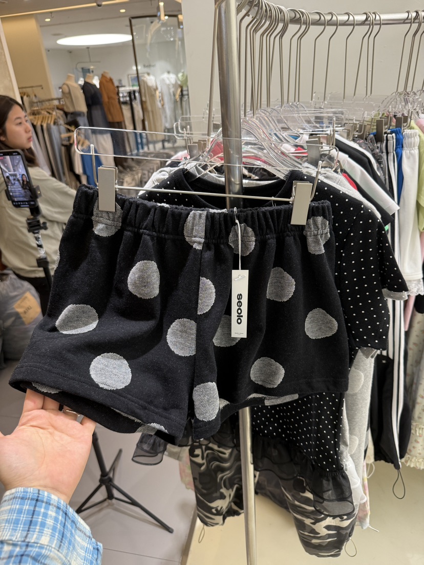 SEOLO韓國直郵女裝新品職業人氣推薦真品時尚熱賣25春夏短褲Seolo seoul短褲