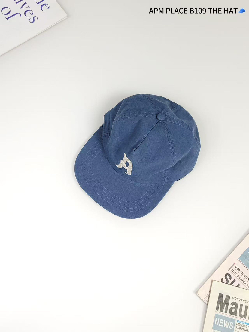 THE HAT-P韓國直郵女裝新款25春夏休閑真品人氣職業帽子刺繡THE HAT帽子