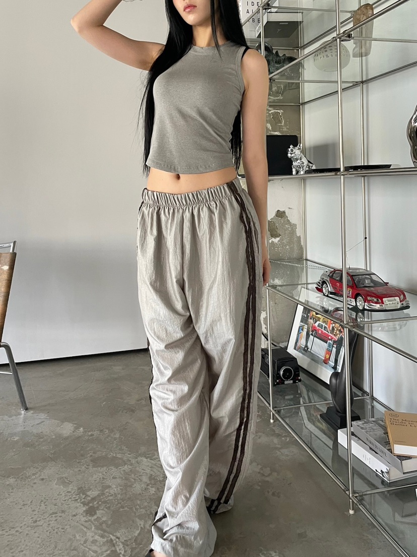 BETWEEN US韓國代購女士新款真品人氣25春夏職業熱賣休閑褲JICJO:SEOUL休閑褲