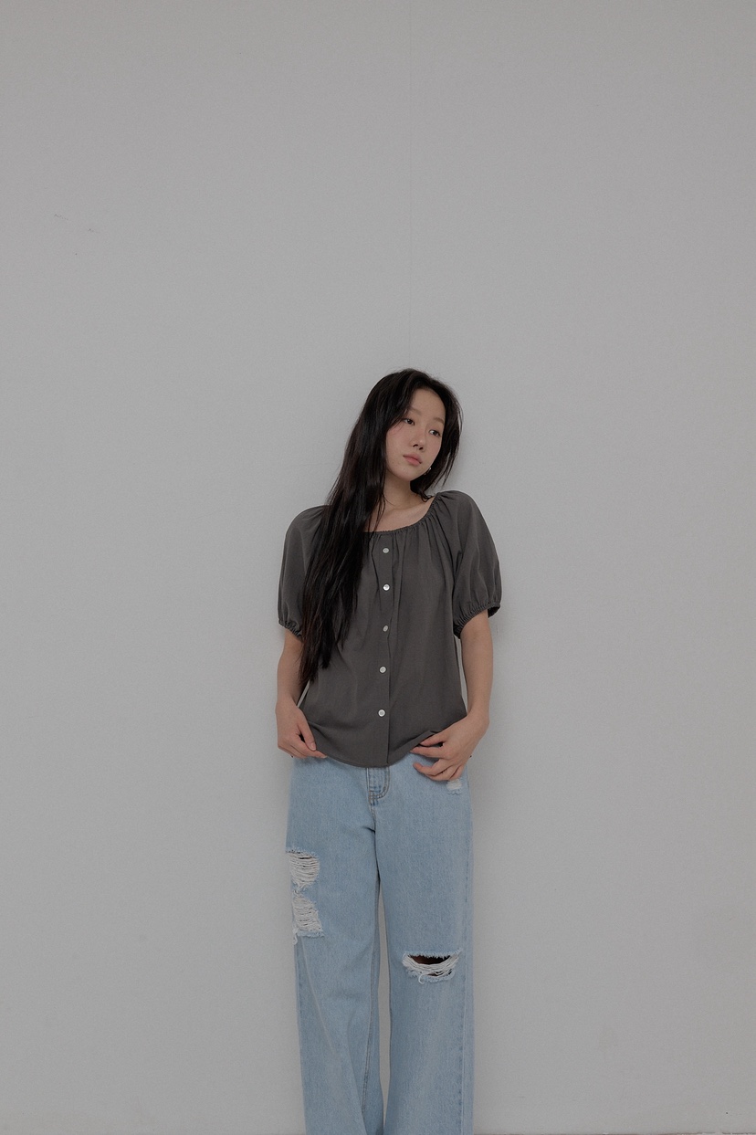 ATHEA韓國代購女裝新款推薦人氣時尚25春夏職業休閑襯衫蕾絲衫ATHEA襯衫/蕾絲衫