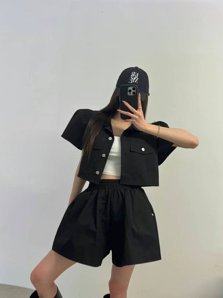 SOMETHING-L東大門直郵女裝新款人氣職業時尚推薦熱賣短褲Something/FANCY短褲