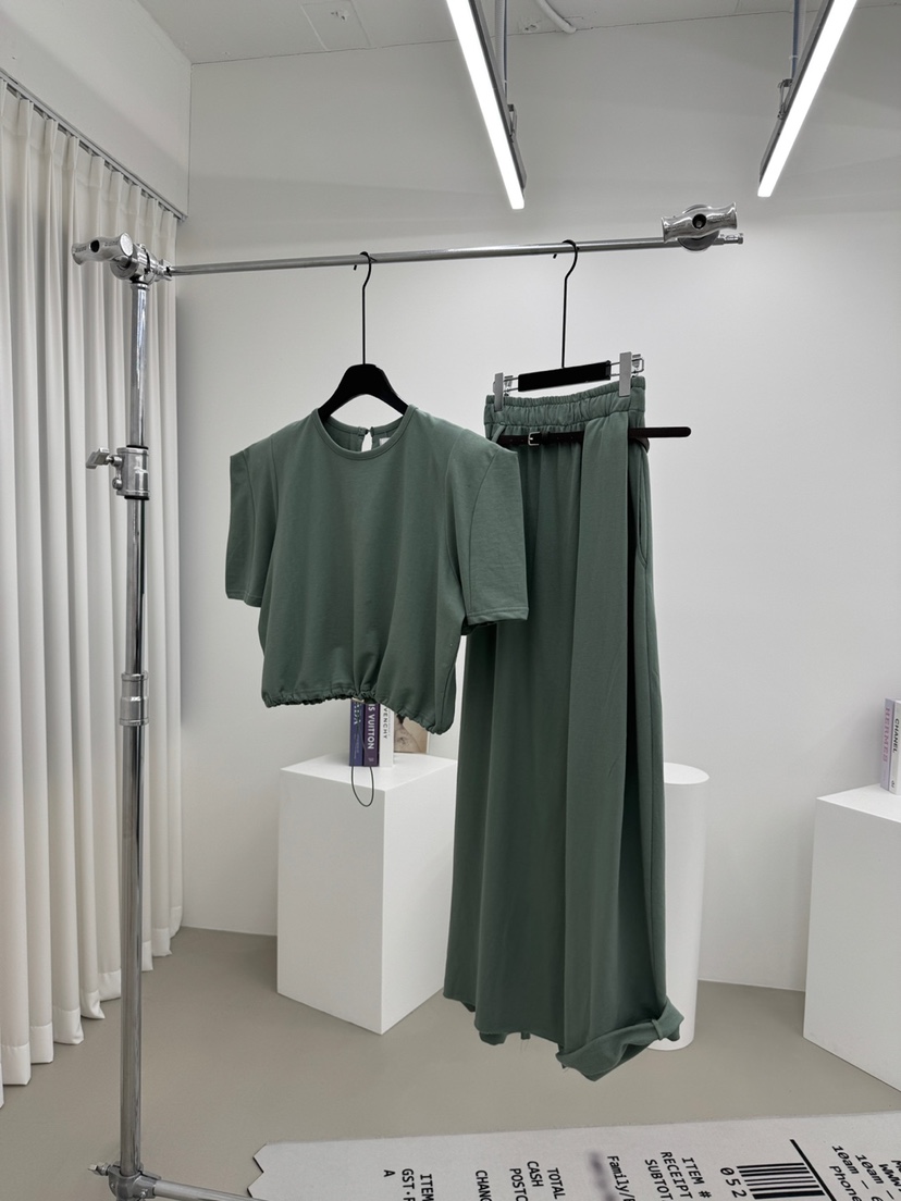 RED-A東大門代購女裝新品職業25春夏套裝含腰帶兩件套套裝RED-A套裝圖色2