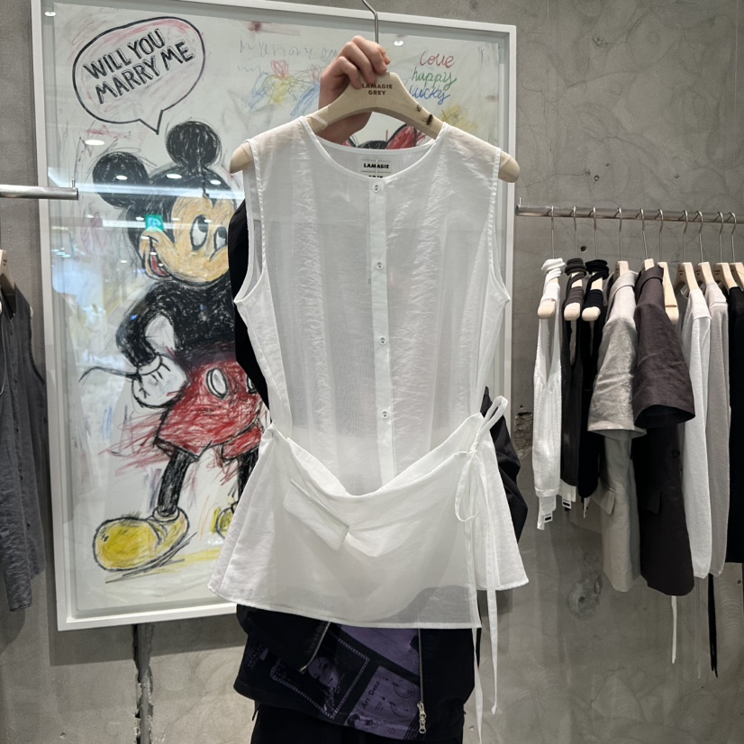 LAMAGIEPIE韓國㊣直郵東大門代購女裝新品熱賣25春夏套裝套裝LAMAGIE GREY套裝