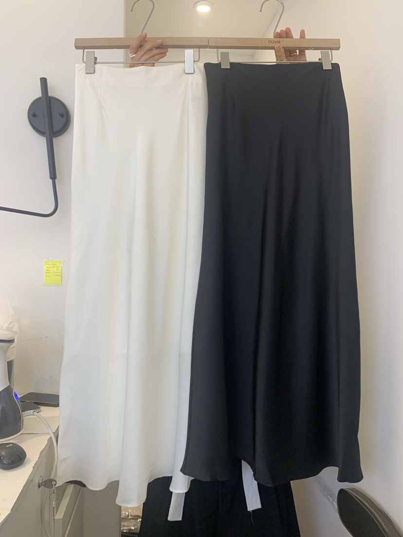 OUVIR韓國㊣直郵東大門代購女裝新品熱賣時尚25春夏長裙透視O.V.R/OUVIR長裙