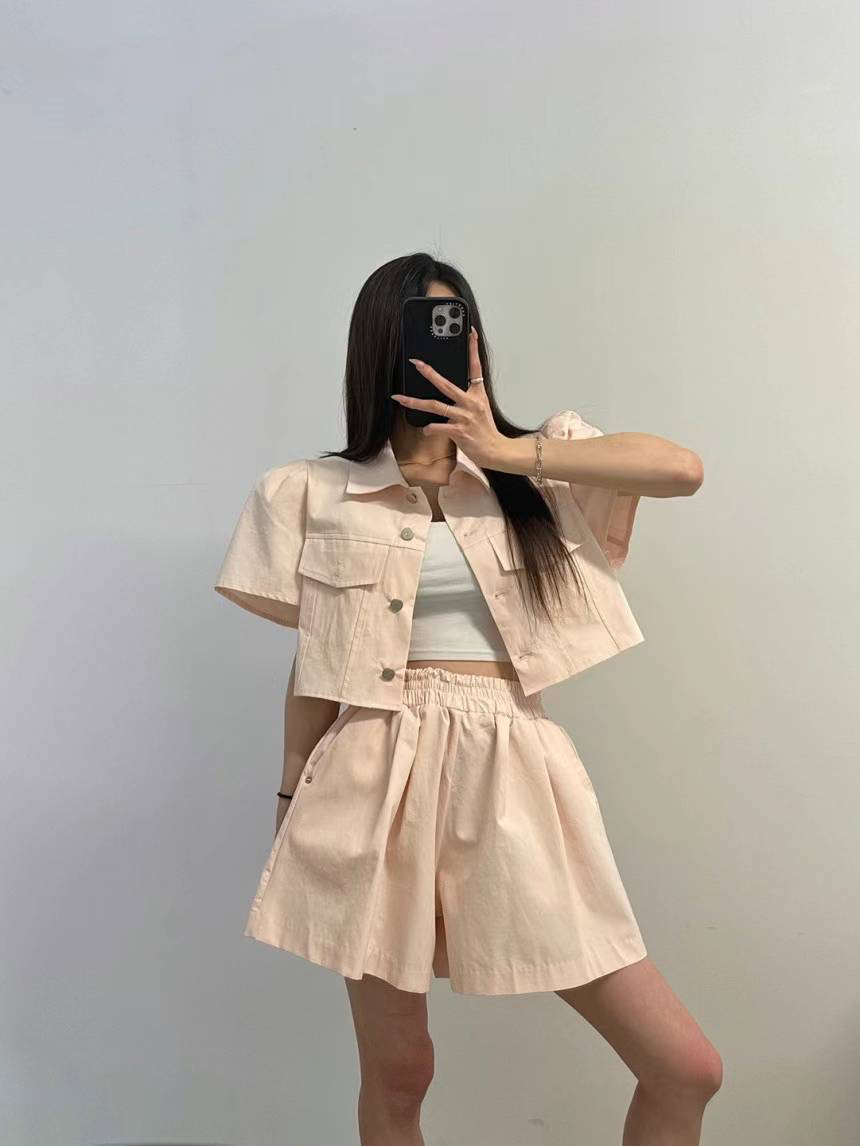 SOMETHING-L直郵韓國代購㊣女裝新品25春夏推薦時尚休閑夾克Something/FANCY夾克