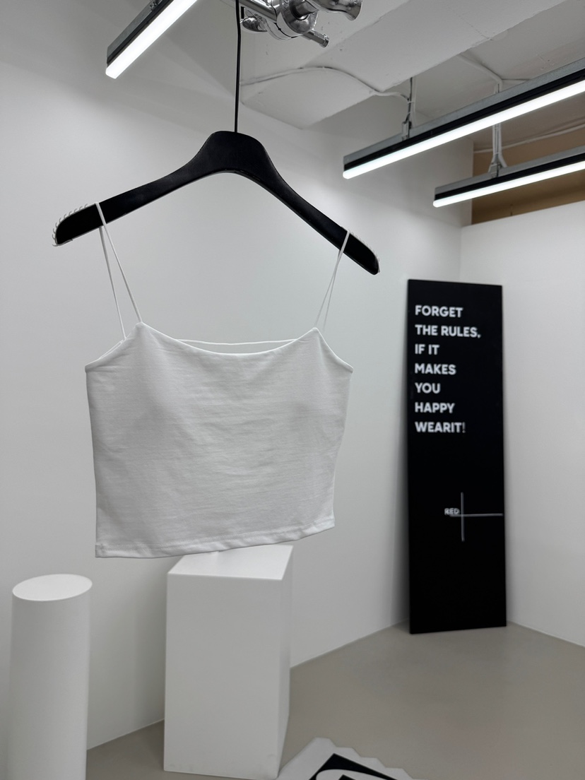 RED-A直郵韓國代購㊣女裝新款時尚25春夏推薦人氣吊帶背心RED-A吊帶/背心圖色1