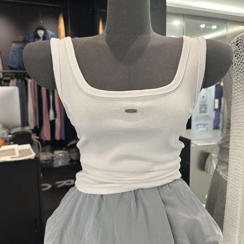 ELF-L直郵韓國代購㊣女裝新品人氣熱賣休閑推薦25春夏吊帶背心PROJECT ELF/ELF-L吊帶/背心