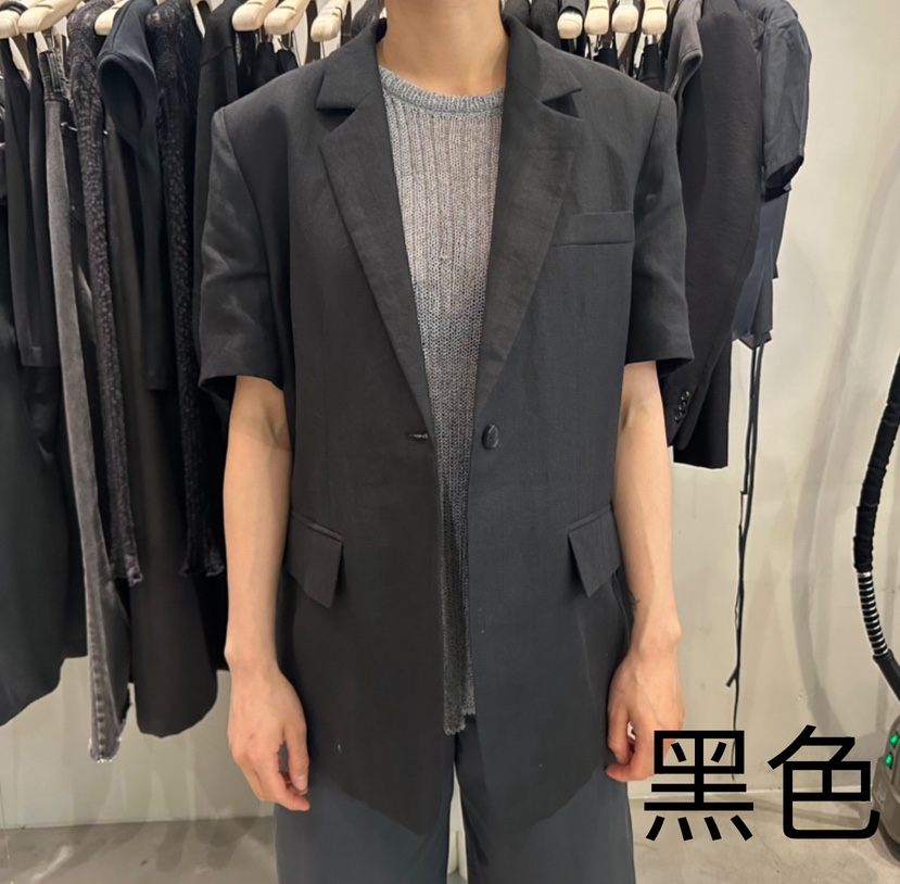 LAMAGIEPIE韓國直郵㊣女裝新款熱賣休閑人氣時尚25春夏夾克LAMAGIE GREY夾克圖色3