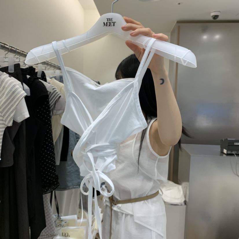 MEET ME韓國直郵㊣女裝新品時尚25春夏推薦吊帶背心不含內搭MEET ME吊帶/背心圖色2