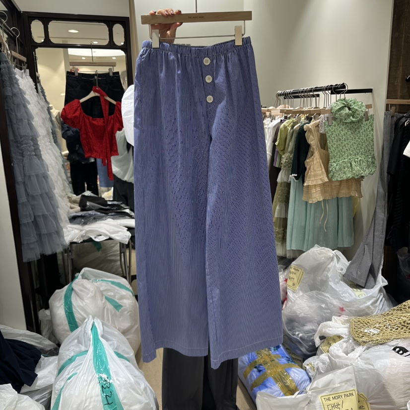 THEMORYPARK韓國直郵㊣女裝新品25春夏人氣熱賣時尚推薦休閑褲THE MORY PARK休閑褲圖色1