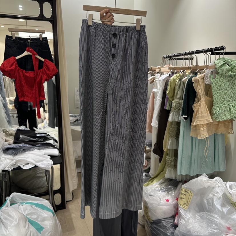 THEMORYPARK韓國直郵㊣女裝新品25春夏人氣熱賣時尚推薦休閑褲THE MORY PARK休閑褲圖色2