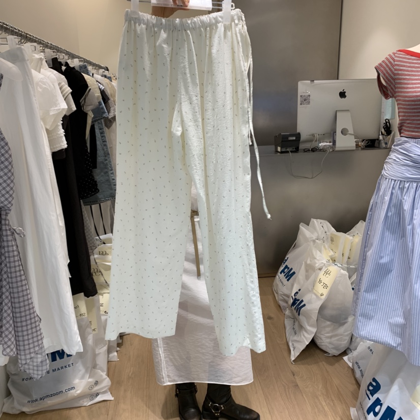 MEET ME直郵韓國代購㊣女裝新品時尚25春夏人氣推薦休閑褲MEET ME休閑褲