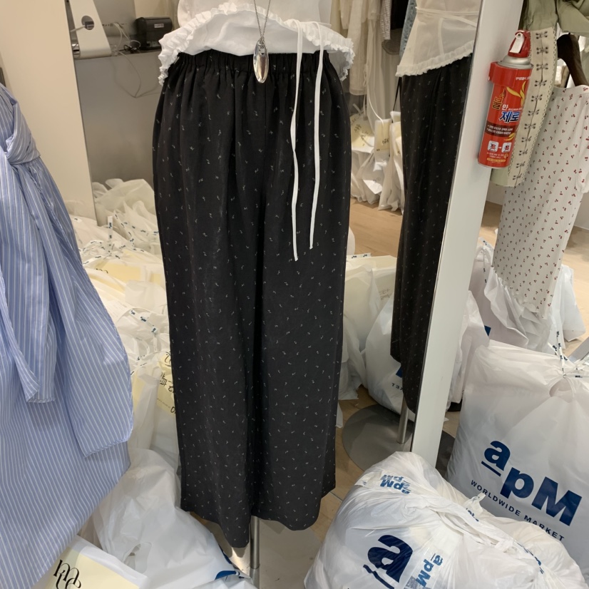 MEET ME直郵韓國代購㊣女裝新品時尚25春夏人氣推薦休閑褲MEET ME休閑褲圖色2