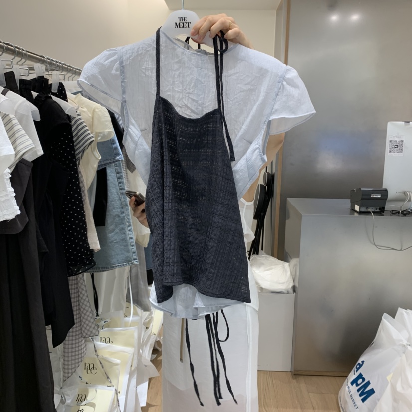 MEET ME韓國直郵㊣女裝新款休閑推薦時尚熱賣25春夏人氣套裝MEET ME套裝圖色2