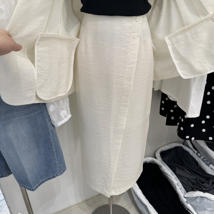 GRACIA直郵韓國代購㊣女裝新品時尚熱賣25春夏休閑推薦長裙GRACIA長裙