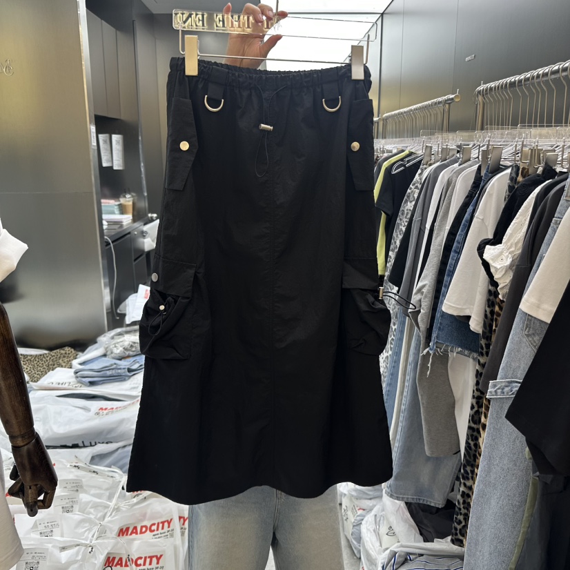 MADCITY直郵韓國代購㊣女裝新品25春夏休閑人氣時尚推薦長裙MADCITY長裙圖色3