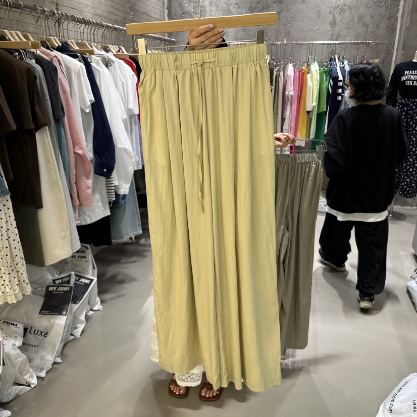 JUNI直郵韓國代購㊣女裝新品25春夏時尚推薦熱賣休閑休閑褲my juni休閑褲