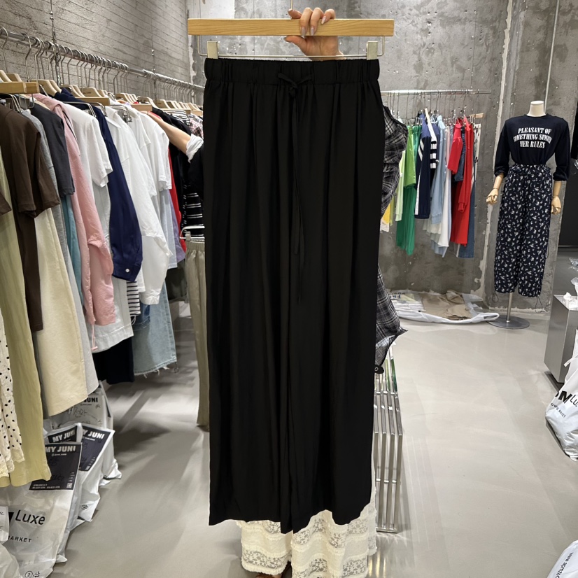 JUNI直郵韓國代購㊣女裝新品25春夏時尚推薦熱賣休閑休閑褲my juni休閑褲圖色3