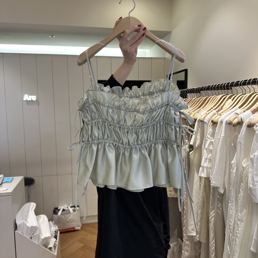 ARC韓國㊣直郵東大門代購女裝新品25春夏時尚推薦休閑吊帶背心ARC EN CIEL吊帶/背心