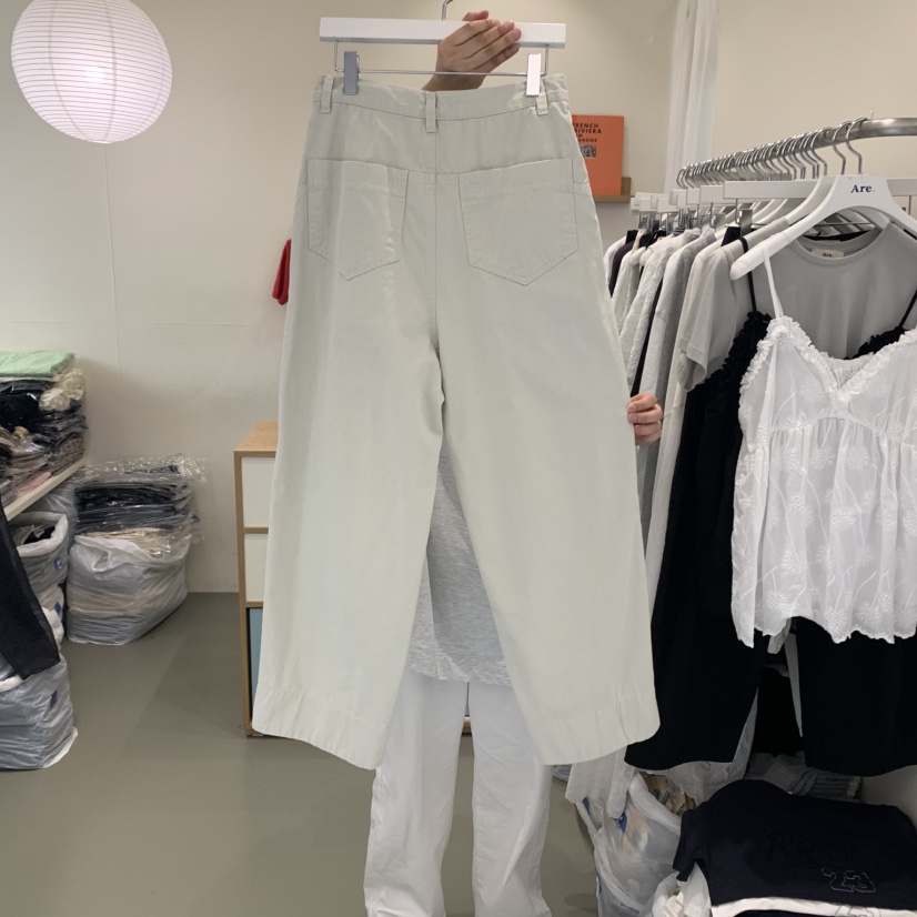 ARE直郵韓國代購㊣女裝新品時尚25春夏人氣推薦休閑熱賣休閑褲ARE YOU/ARE休閑褲