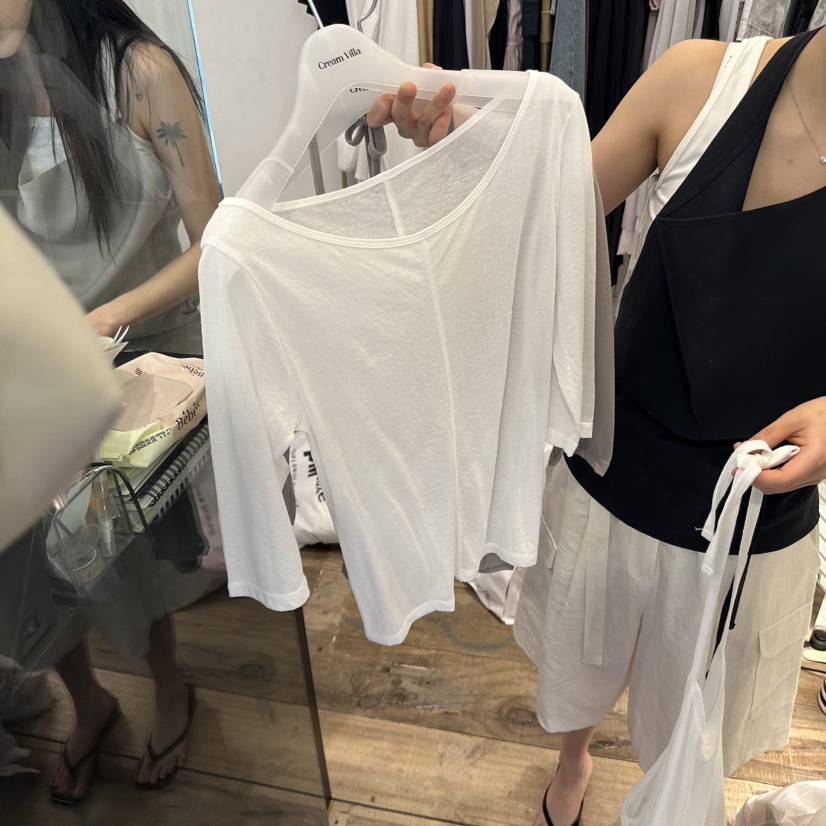 CREAM VILLA韓國直郵㊣女裝新品推薦T恤CREAMVILLAT恤