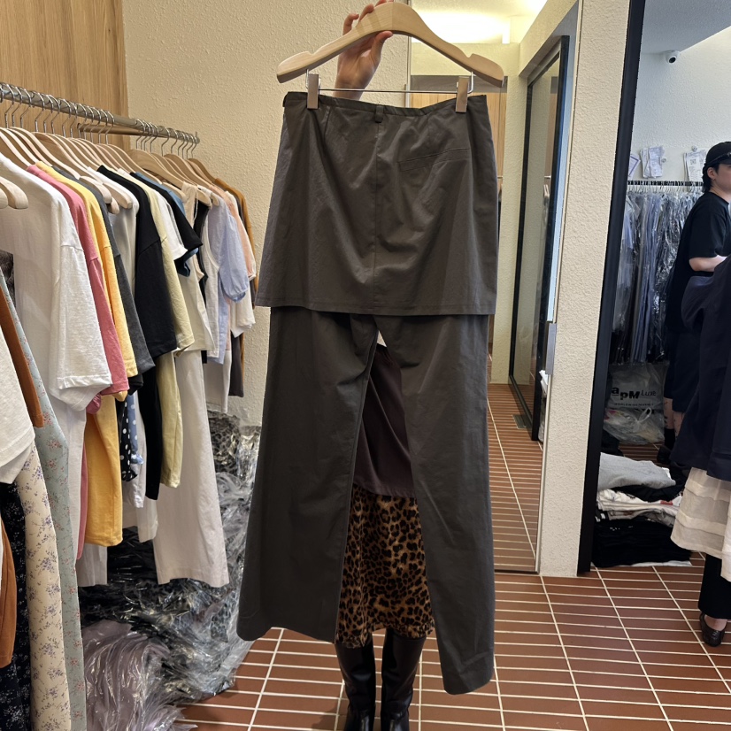 CHOI-L韓國直郵㊣東大門實拍女裝新品人氣休閑推薦裙褲修身CHOI裙褲