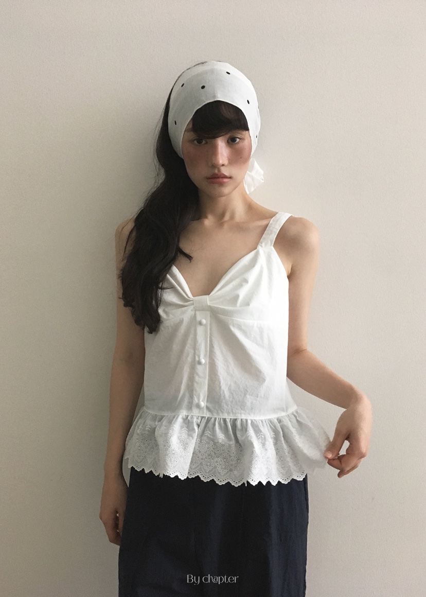 BY CHAPTER韓國直郵㊣東大門實拍女裝新品推薦25春夏吊帶背心Chapter吊帶/背心