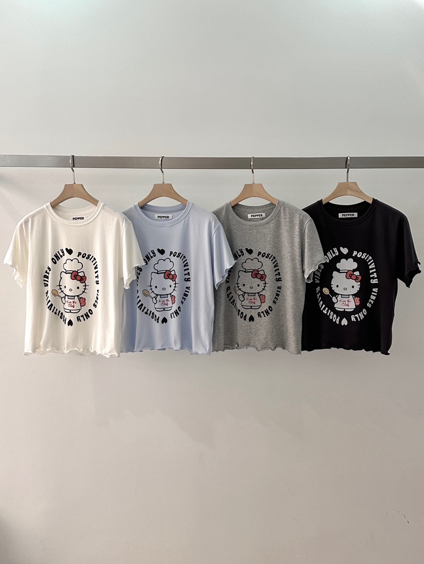 PEPPER-L直郵韓國代購㊣女裝新品熱賣推薦25春夏時尚人氣T恤PEPPERT恤