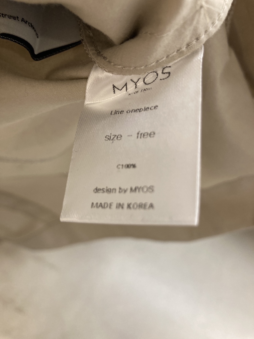 MYOS韓國㊣直郵東大門代購女裝新款25春夏時尚推薦熱賣連衣裙MYOS連衣裙