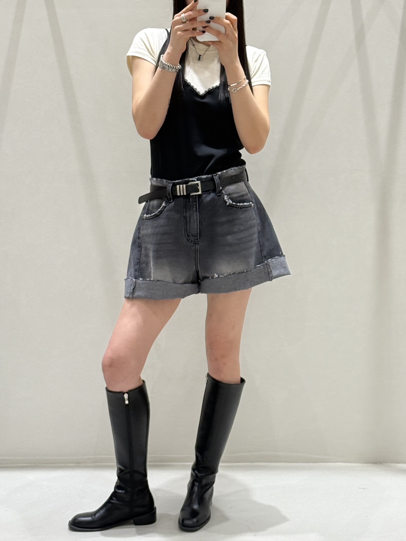 SHIRRING韓國直郵㊣東大門實拍女裝新品人氣時尚25春夏休閑T恤SHIRRINGT恤