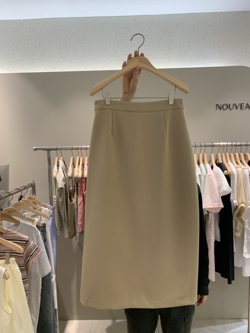 NOUVEAU韓國直郵㊣東大門實拍女裝新品時尚推薦休閑人氣長裙NOUVEAU長裙