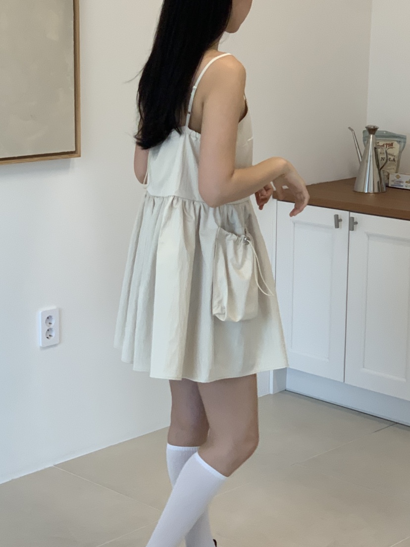 NOUVEAU韓國㊣直郵東大門代購女裝新品時尚人氣熱賣連衣裙口袋NOUVEAU連衣裙