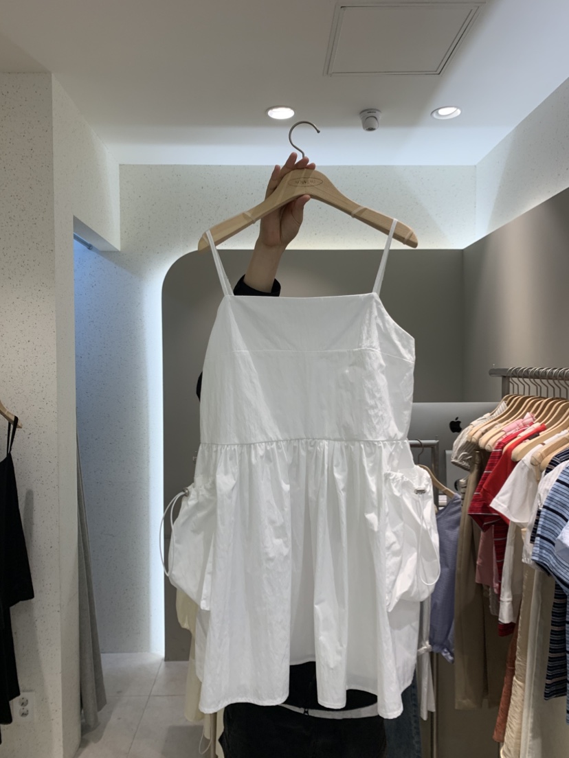 NOUVEAU韓國㊣直郵東大門代購女裝新品時尚人氣熱賣連衣裙口袋NOUVEAU連衣裙圖色2
