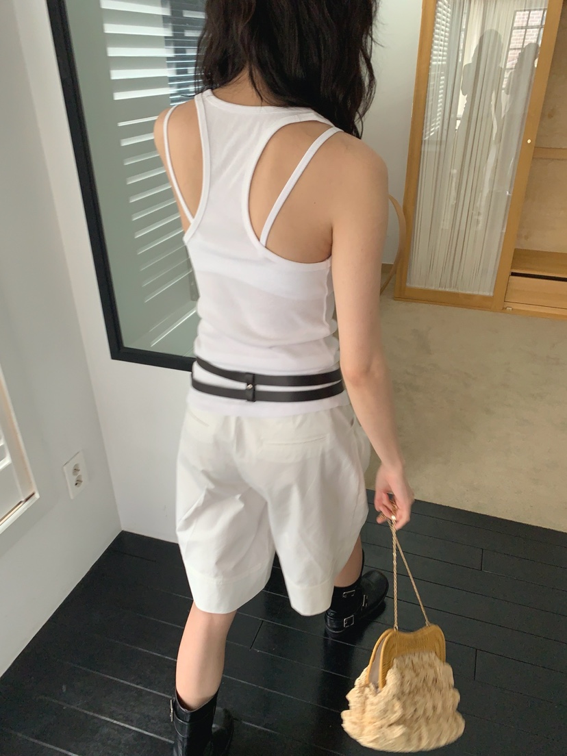 JKICHI韓國直郵㊣東大門實拍女裝新款熱賣休閑時尚吊帶背心JKICHI吊帶/背心