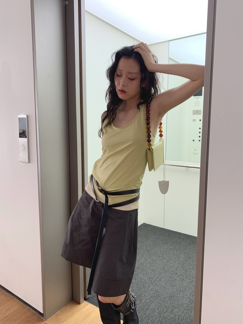 JKICHI韓國直郵㊣東大門實拍女裝新款熱賣休閑時尚吊帶背心JKICHI吊帶/背心