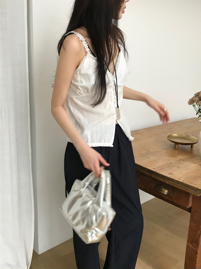 ESCHER韓國㊣直郵東大門代購女裝新品25春夏推薦人氣吊帶背心ESCHER吊帶/背心