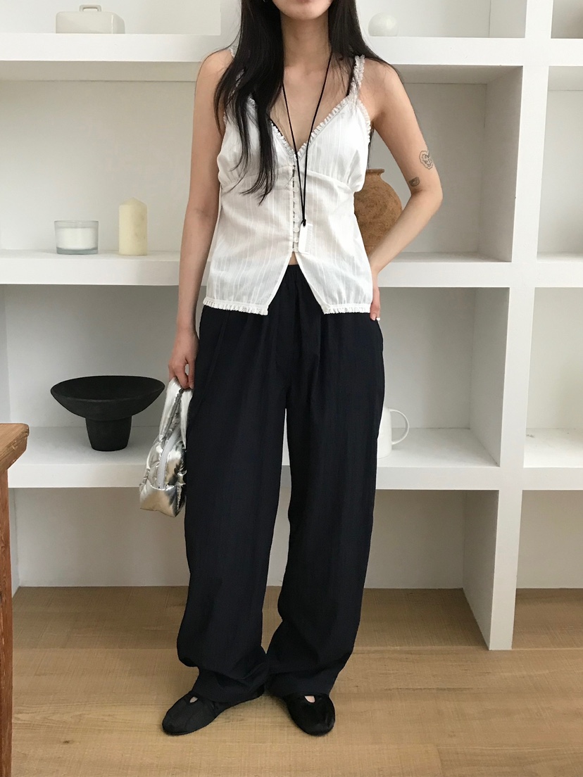 ESCHER韓國㊣直郵東大門代購女裝新品25春夏推薦人氣吊帶背心ESCHER吊帶/背心
