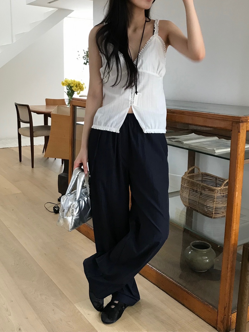 ESCHER韓國㊣直郵東大門代購女裝新品25春夏推薦人氣吊帶背心ESCHER吊帶/背心