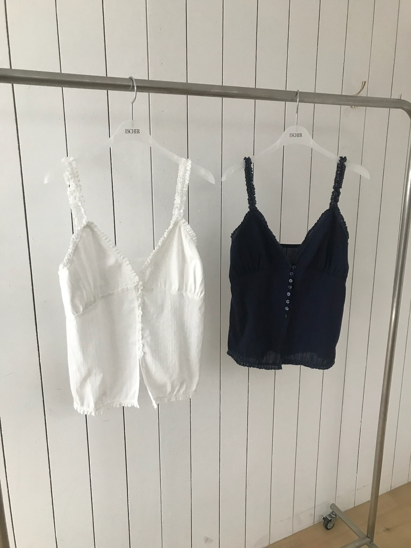 ESCHER韓國㊣直郵東大門代購女裝新品25春夏推薦人氣吊帶背心ESCHER吊帶/背心