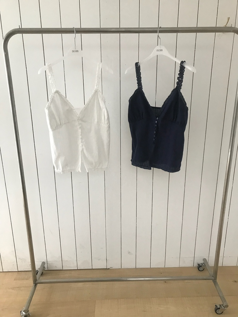 ESCHER韓國㊣直郵東大門代購女裝新品25春夏推薦人氣吊帶背心ESCHER吊帶/背心