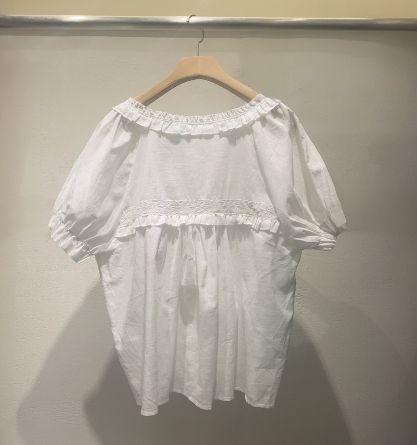 DARLUZ_MI韓國直郵㊣女裝新品熱賣25春夏時尚襯衫蕾絲衫亞麻DARLUZ_MI襯衫/蕾絲衫