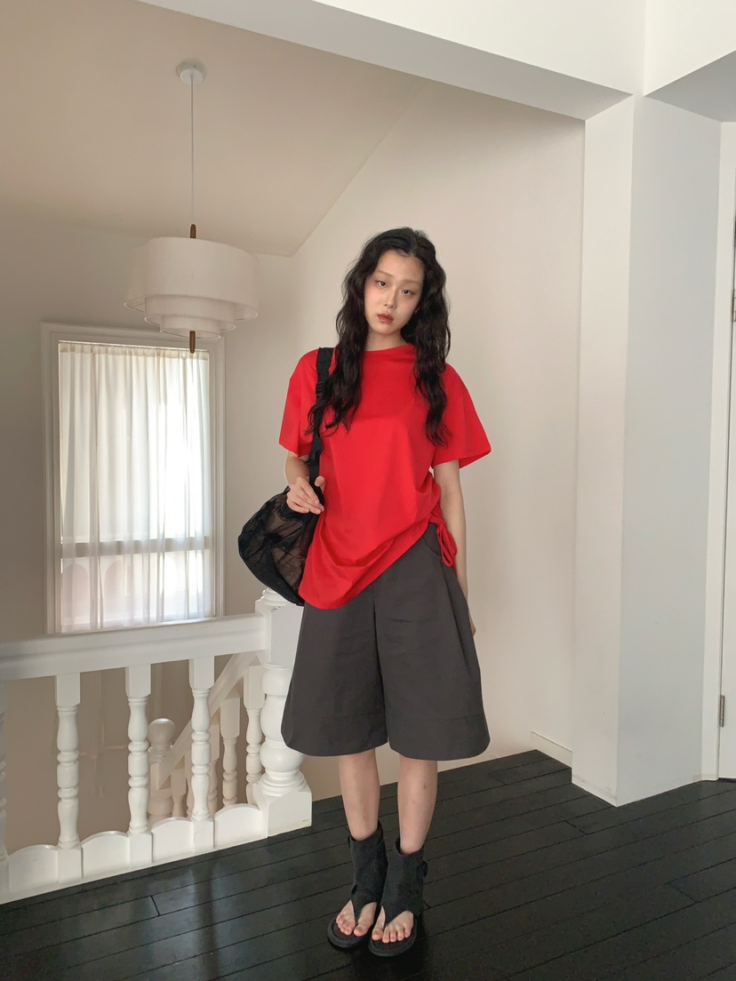 JKICHI韓國直郵㊣女裝新品25春夏時尚推薦熱賣人氣休閑T恤JKICHIT恤