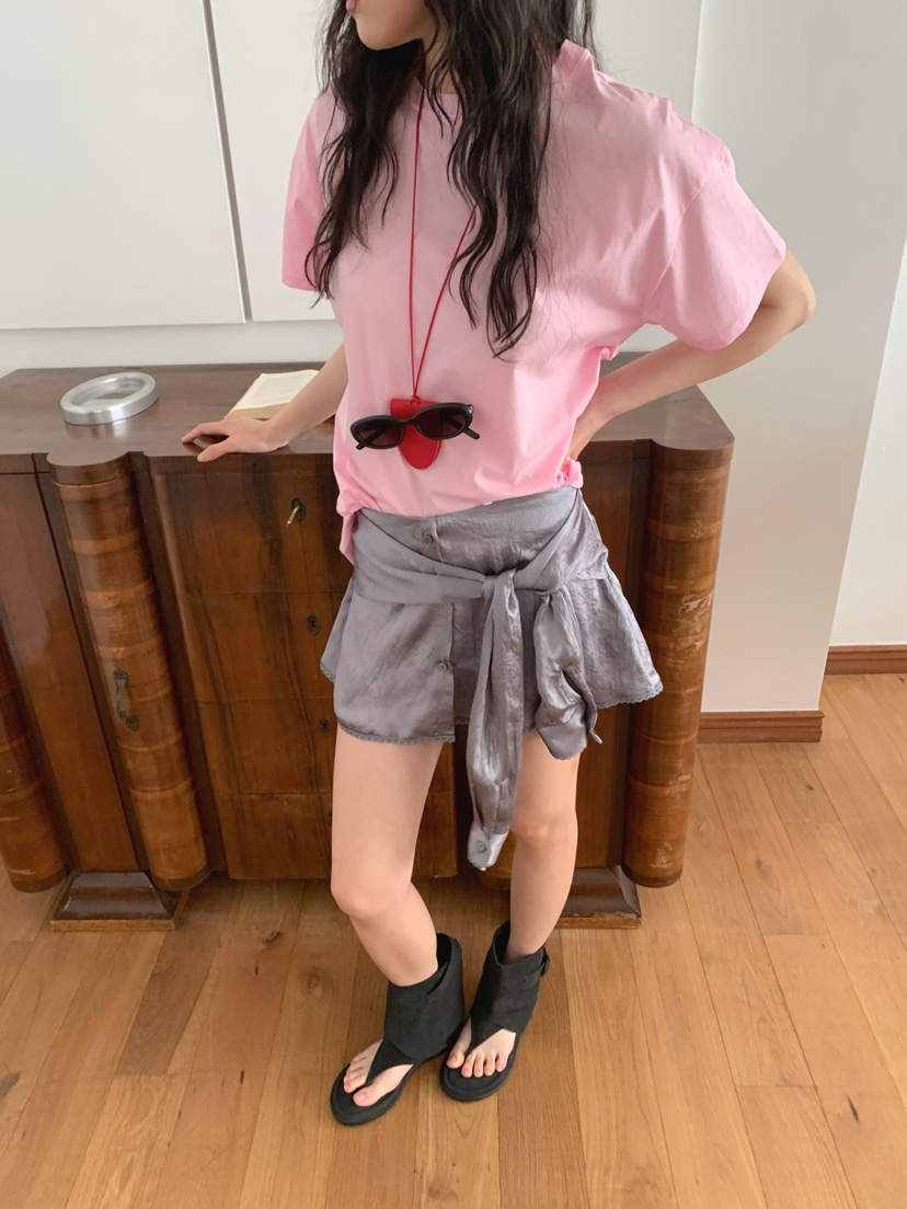 JKICHI韓國直郵㊣女裝新品25春夏時尚推薦熱賣人氣休閑T恤JKICHIT恤