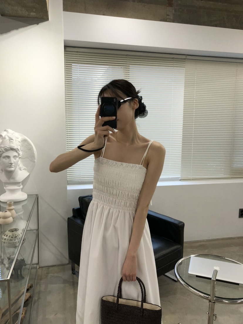 FOSET韓國㊣直郵東大門代購女裝新品25春夏熱賣休閑人氣連衣裙FOSET連衣裙
