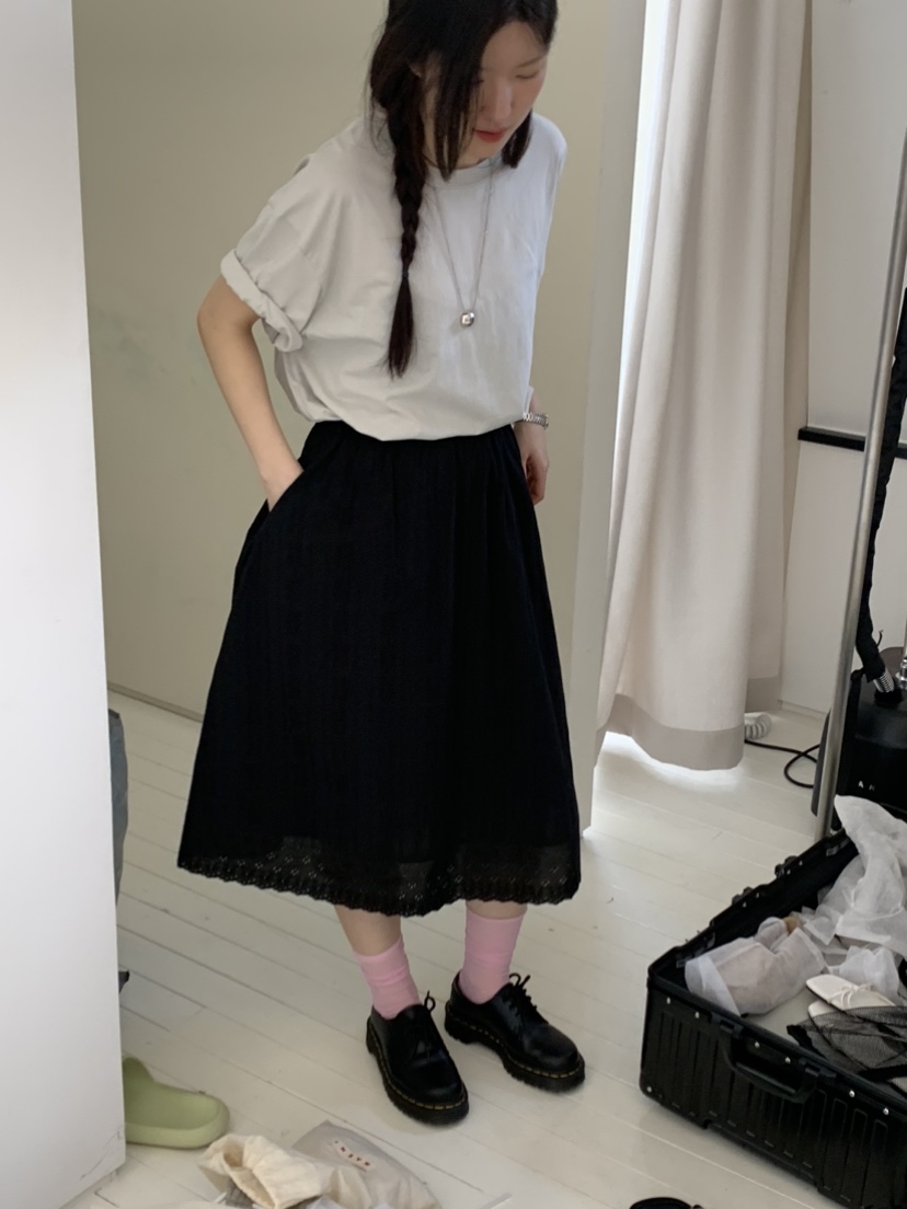 SPREAD韓國㊣直郵東大門代購女裝新品人氣時尚熱賣25春夏長裙SPREAD長裙