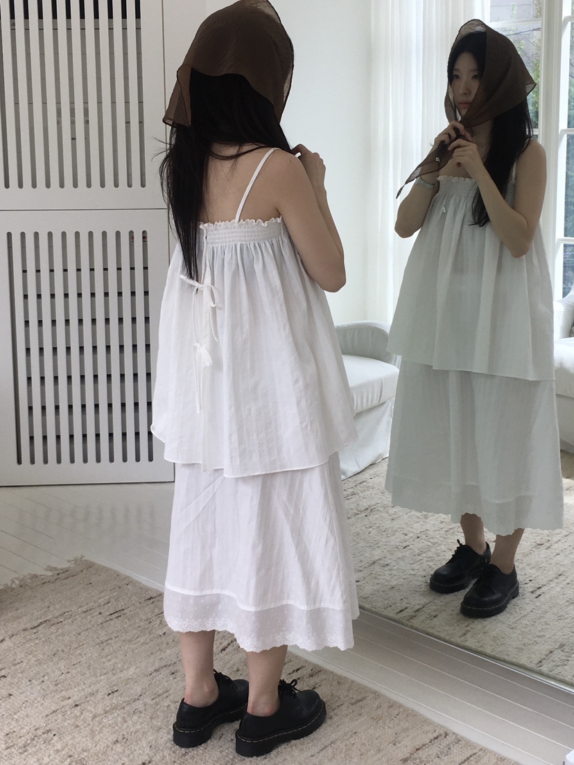 SPREAD韓國㊣直郵東大門代購女裝新品人氣時尚熱賣25春夏長裙SPREAD長裙