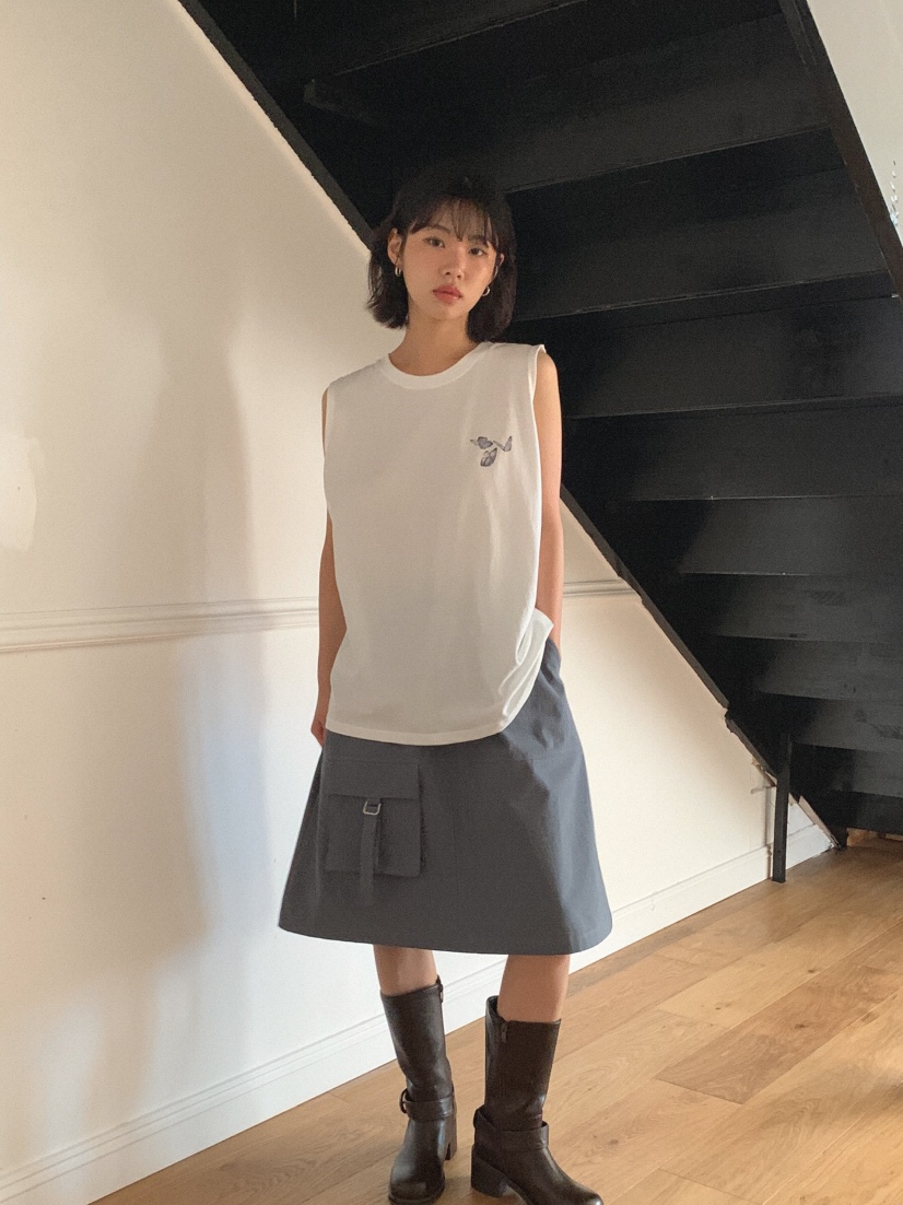SLAT韓國直郵㊣東大門實拍女裝新款休閑熱賣25春夏吊帶背心SLAT吊帶/背心